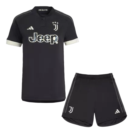 Men's Juventus Third Away Soccer Jersey Kit (Jersey+Shorts) 2023/24 - Fan Version - Pro Jersey Shop