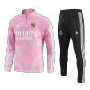 Men's Real Madrid Zipper Tracksuit Sweat Shirt Kit (Top+Trousers) 2023/24 - Pro Jersey Shop