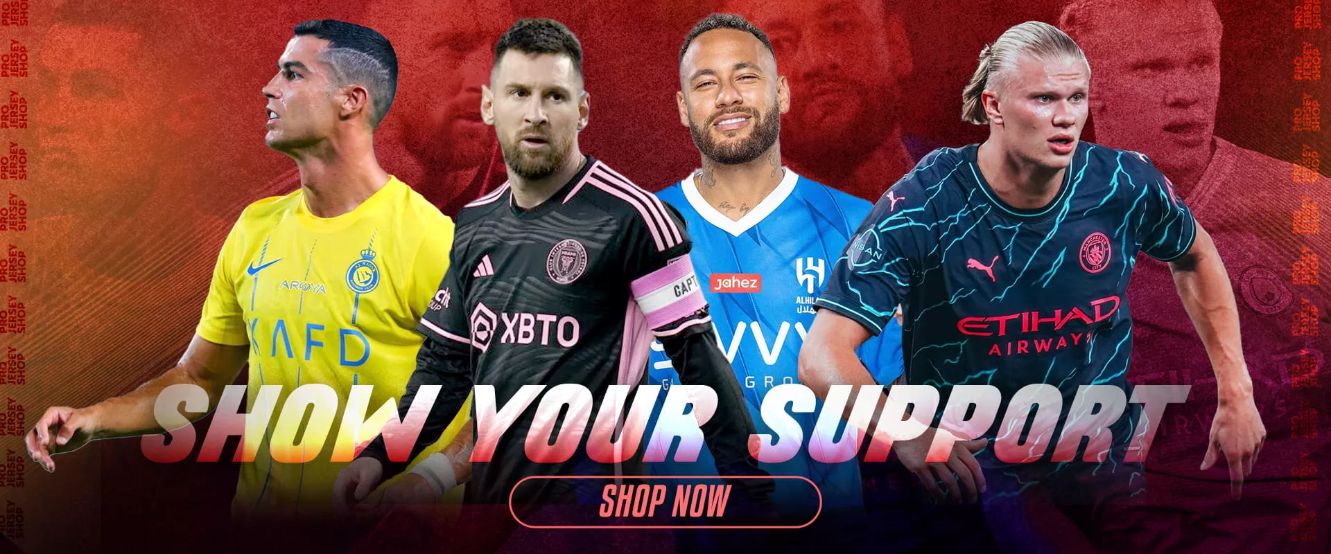 Show Your Support For Players - Pro Jersey Shop