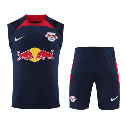Men's RB Leipzig Soccer Sleeveless Training Kit (Top+Shorts) 2023/24 - Pro Jersey Shop