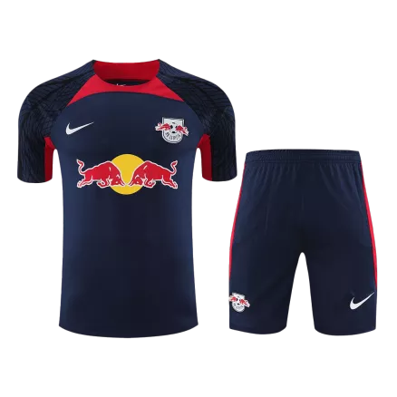 Men's RB Leipzig Pre-Match Soccer Jersey Kit (Jersey+Shorts) 2023/24 - Fan Version - Pro Jersey Shop