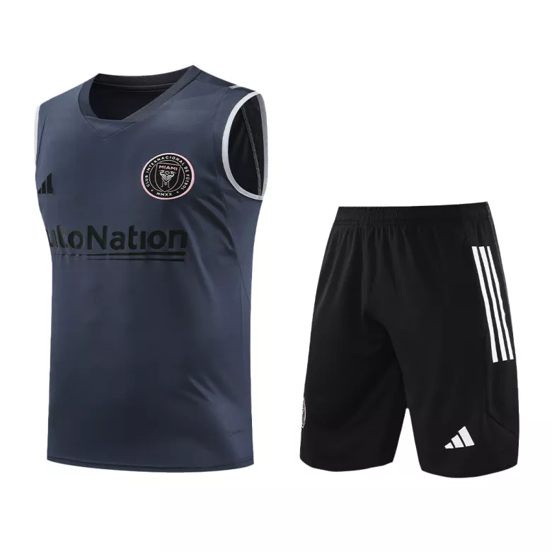 Men's Inter Miami CF Soccer Sleeveless Training Kit (Top+Shorts) 2023/24 - Pro Jersey Shop