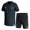 Kids Everton Goalkeeper Soccer Jersey Kit (Jersey+Shorts) 2023/24 - Pro Jersey Shop