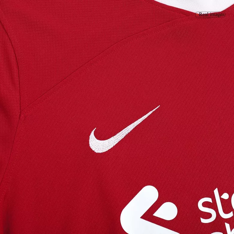 Men's Liverpool Home Long Sleeves Soccer Jersey Shirt 2023/24 - Fan Version - Pro Jersey Shop