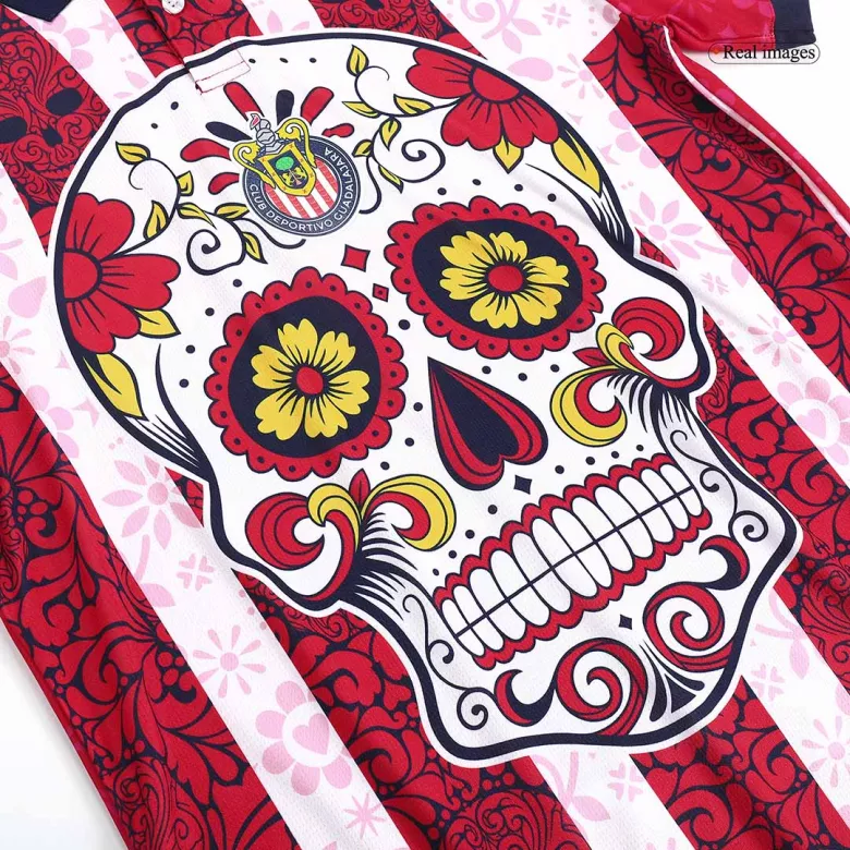 Men's Chivas Guadalajara Day of the Dead Soccer Jersey Shirt 2023/24 - Fan Version - Pro Jersey Shop