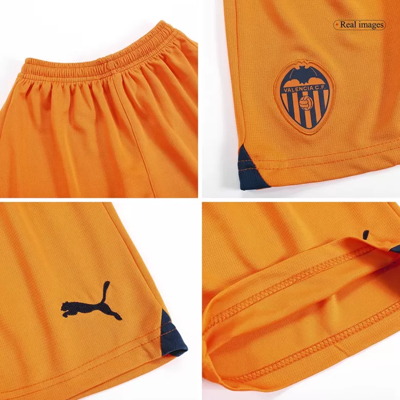 Kids Valencia Third Away Soccer Jersey Kit (Jersey+Shorts) 2023/24 - Pro Jersey Shop