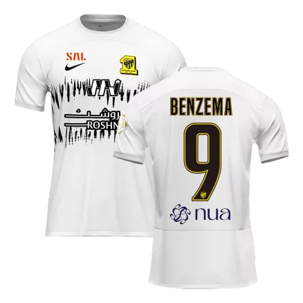 Men's BENZEMA #9 Al Ittihad Saudi Away Soccer Jersey Shirt 2023/24 - Fan Version - Pro Jersey Shop