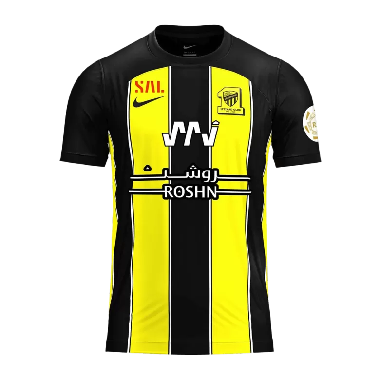 Men's BENZEMA #9 Al Ittihad Saudi Home Soccer Jersey Shirt 2023/24 - Fan Version - Pro Jersey Shop
