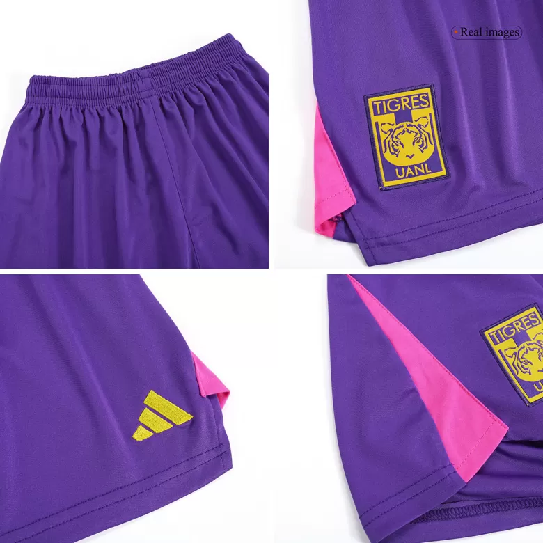 Kids Tigres UANL Goalkeeper Soccer Jersey Kit (Jersey+Shorts) 2023/24 - Pro Jersey Shop