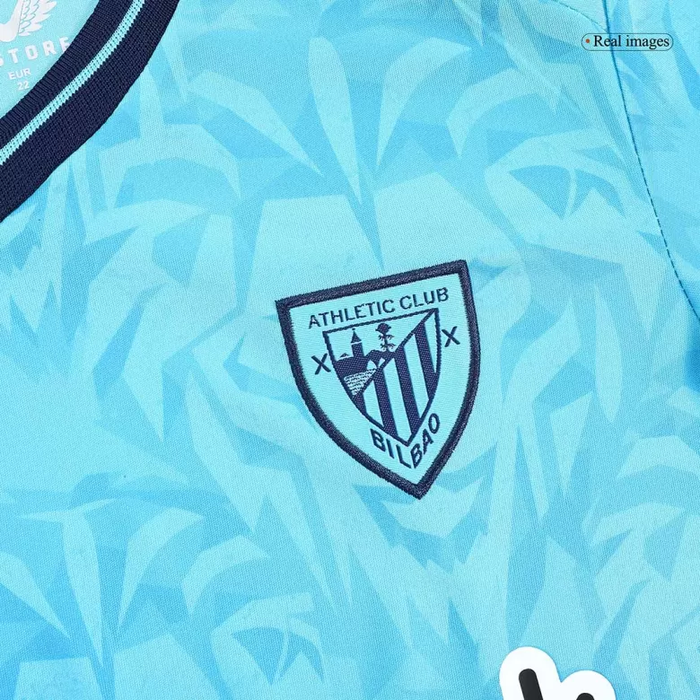 Kids Athletic Club de Bilbao Away Soccer Jersey Kit (Jersey+Shorts) 2023/24 - Pro Jersey Shop