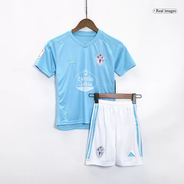 Kids Celta Vigo Home Soccer Jersey Kit (Jersey+Shorts) 2023/24 - Pro Jersey Shop