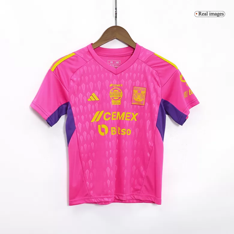 Kids Tigres UANL Goalkeeper Soccer Jersey Kit (Jersey+Shorts) 2023/24 - Pro Jersey Shop
