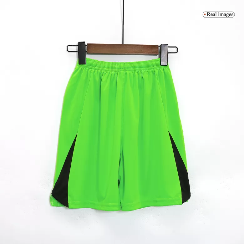 Kids Juventus Goalkeeper Soccer Jersey Kit (Jersey+Shorts) 2023/24 - Pro Jersey Shop