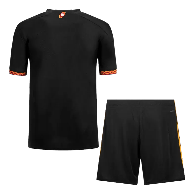 Men's Roma Third Away Soccer Jersey Kit (Jersey+Shorts) 2023/24 - Fan Version - Pro Jersey Shop
