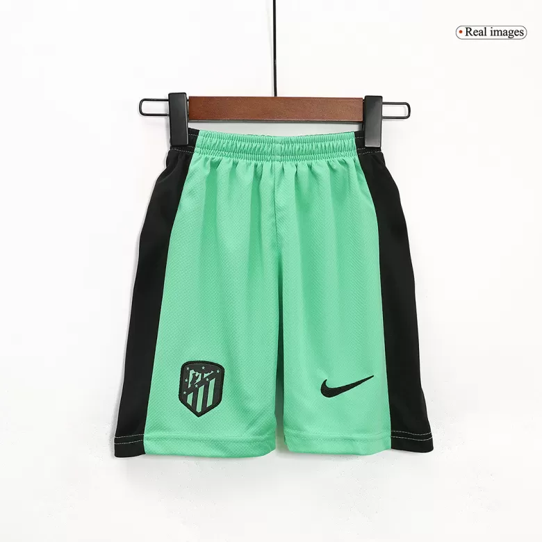 Kids Atletico Madrid Third Away Soccer Jersey Kit (Jersey+Shorts) 2023/24 - Pro Jersey Shop