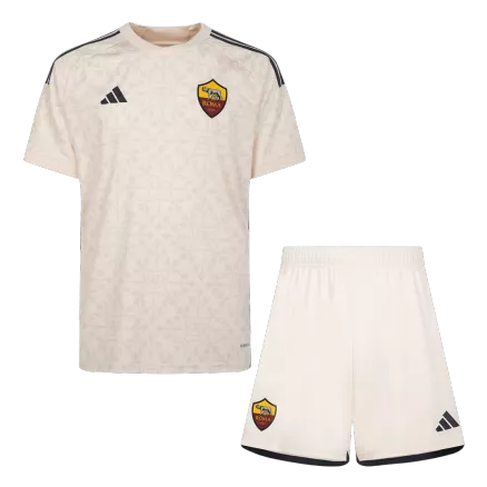 Men's Roma Away Soccer Jersey Kit (Jersey+Shorts) 2023/24 - Fan Version - Pro Jersey Shop