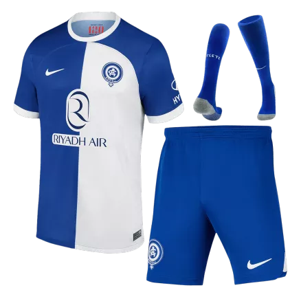 Men's Atletico Madrid Away Soccer Jersey Whole Kit (Jersey+Shorts+Socks) 2023/24 - Fan Version - Pro Jersey Shop