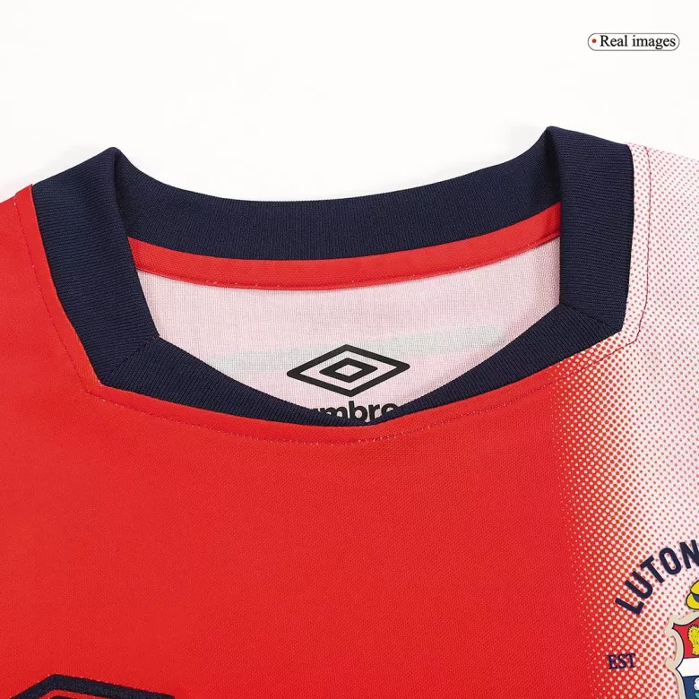 Men's Luton Town Home Soccer Jersey Shirt 2023/24 - Fan Version - Pro Jersey Shop