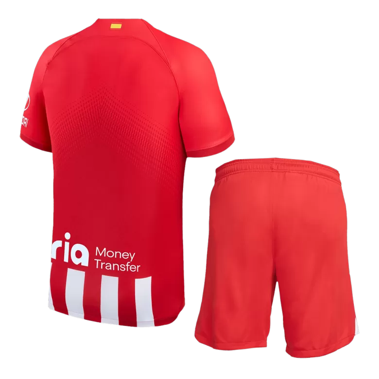Men's Atletico Madrid Home Soccer Jersey Kit (Jersey+Shorts) 2023/24 - Pro Jersey Shop