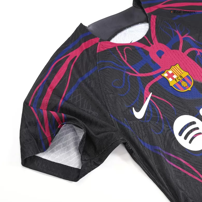 Men's Authentic Barcelona x Patta Pre-Match Soccer Jersey Shirt 2023/24 - Pro Jersey Shop