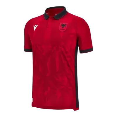 Men's Albania Home Soccer Jersey Shirt 2023/24 - Fan Version - Pro Jersey Shop