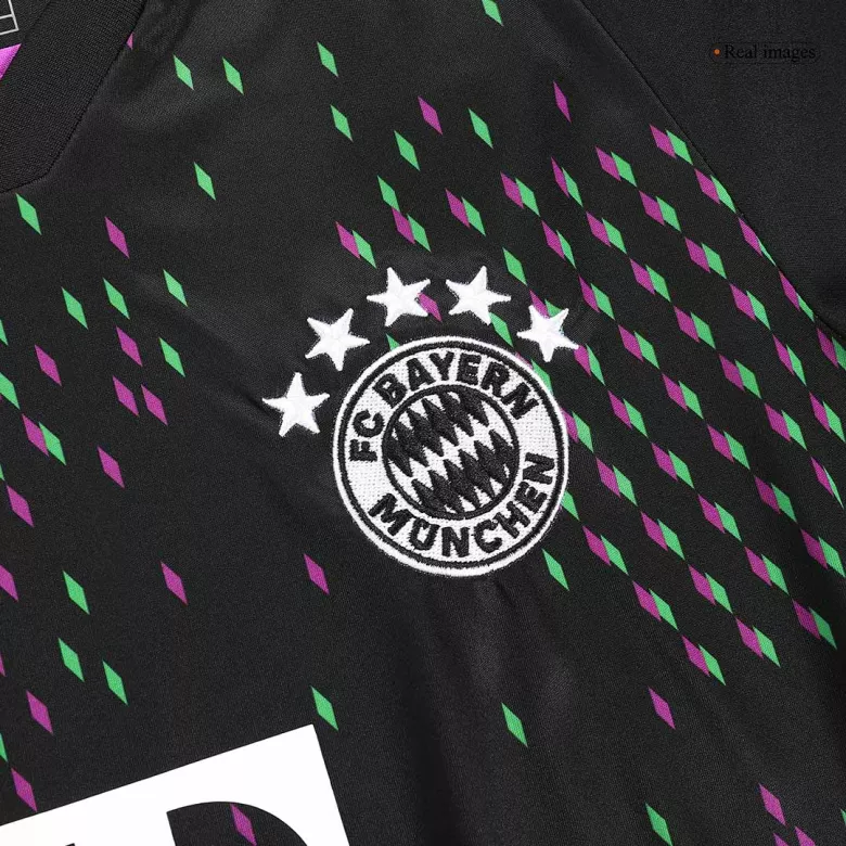 Men's Bayern Munich Away Long Sleeves Soccer Jersey Shirt 2023/24 - Fan Version - Pro Jersey Shop