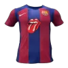 Men's Authentic Barcelona x Rolling Stones Soccer Jersey Shirt 2023/24 - Pro Jersey Shop