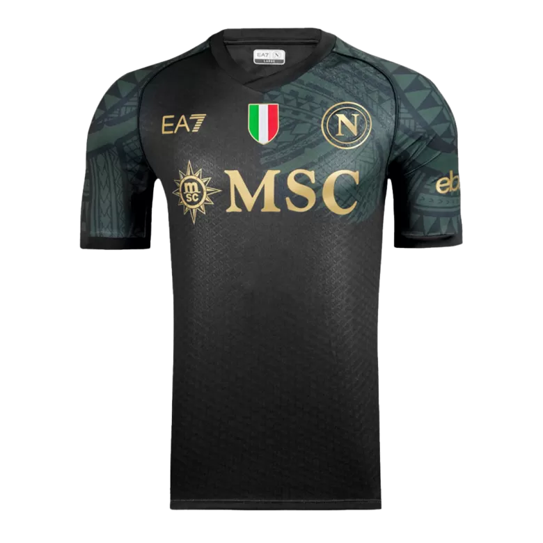Men's Napoli Third Away Soccer Jersey Kit (Jersey+Shorts) 2023/24 - Pro Jersey Shop