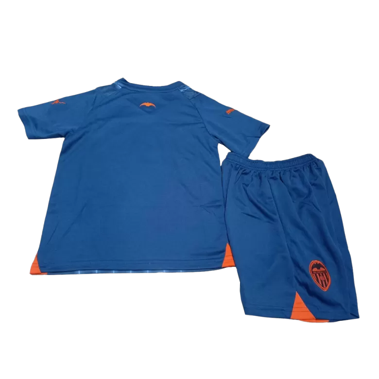 Kids Valencia Away Soccer Jersey Kit (Jersey+Shorts) 2023/24 - Pro Jersey Shop