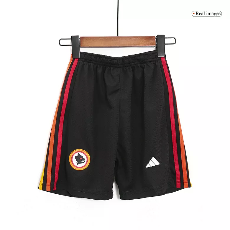 Kids Roma Third Away Soccer Jersey Kit (Jersey+Shorts) 2023/24 - Pro Jersey Shop