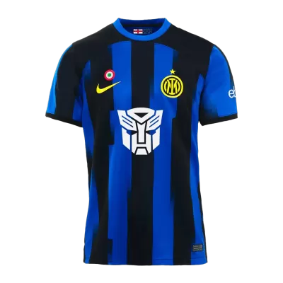 Men's Authentic Inter Milan X Transformers Home Soccer Jersey Shirt 2023/24 - Pro Jersey Shop