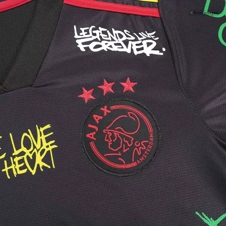 Men's Ajax x Bob Marley Soccer Jersey Shirt 2023/24 - Fan Version - Pro Jersey Shop
