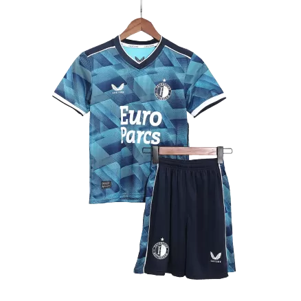 Kids Feyenoord Away Soccer Jersey Kit (Jersey+Shorts) 2023/24 - Pro Jersey Shop