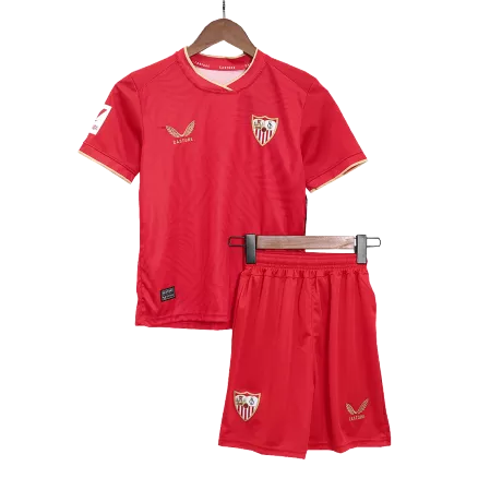 Kids Sevilla Away Soccer Jersey Kit (Jersey+Shorts) 2023/24 - Pro Jersey Shop