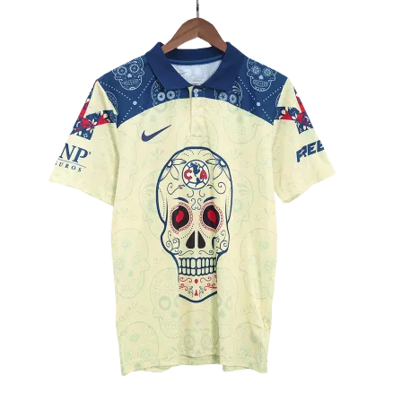 Men's Club America Aguilas Day of the Dead Soccer Jersey Shirt 2023/24 - Fan Version - Pro Jersey Shop