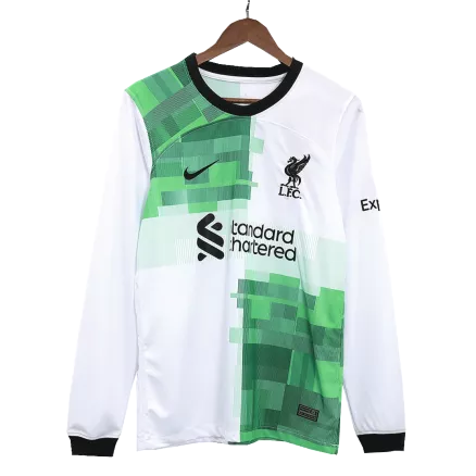 Men's Liverpool Away Long Sleeves Soccer Jersey Shirt 2023/24 - Fan Version - Pro Jersey Shop