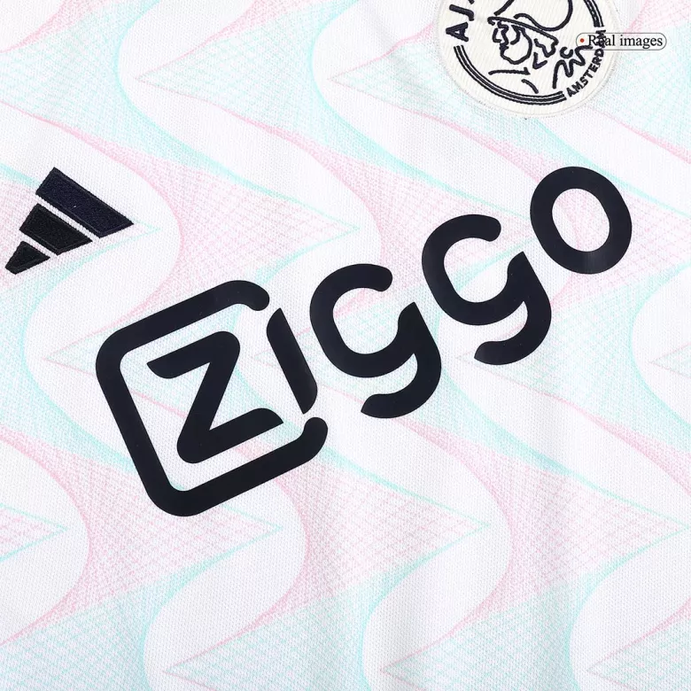Men's Ajax Away Long Sleeves Soccer Jersey Shirt 2023/24 - Fan Version - Pro Jersey Shop