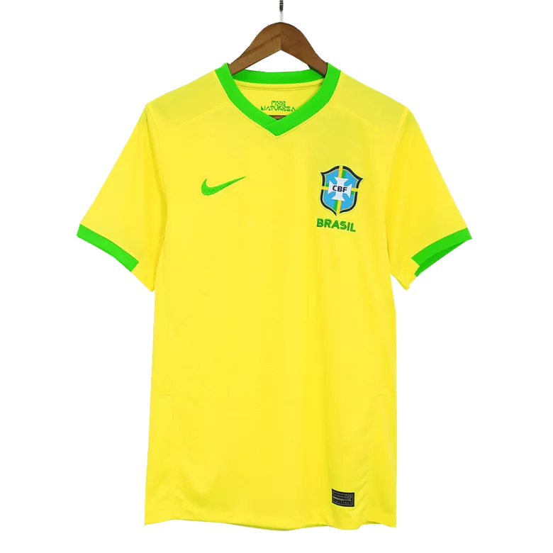 Men's Brazil Home Soccer Jersey Shirt 2023 - Fan Version - Pro Jersey Shop