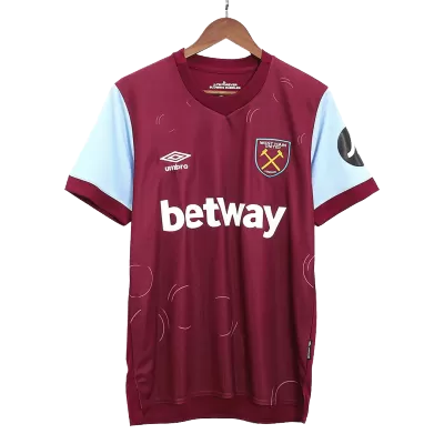 Men's West Ham United Home Soccer Jersey Shirt 2023/24 - Fan Version - Pro Jersey Shop