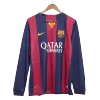 Men's Retro 2014/15 Barcelona Home Long Sleeves Soccer Jersey Shirt - Fan Version - Pro Jersey Shop