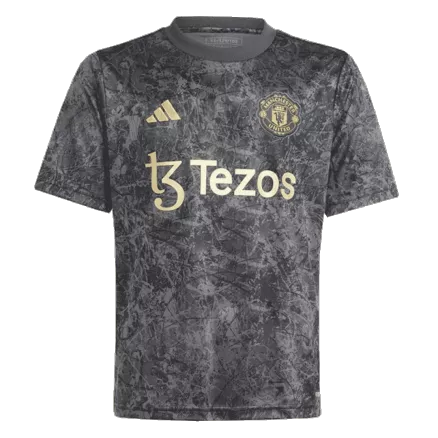 Men's Manchester United Stone Roses Pre-Match Soccer Jersey Shirt 2023/24 - Fan Version - Pro Jersey Shop