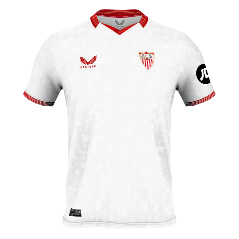 Men's SERGIO RAMOS #4 Sevilla Home Soccer Jersey Shirt 2023/24 - Fan Version - Pro Jersey Shop