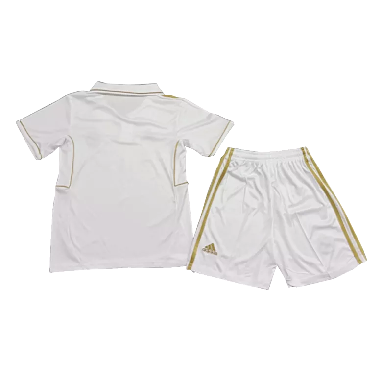 Kids Retro Real Madrid Home Soccer Jersey Kit (Jersey+Shorts) 2011/12 - Pro Jersey Shop