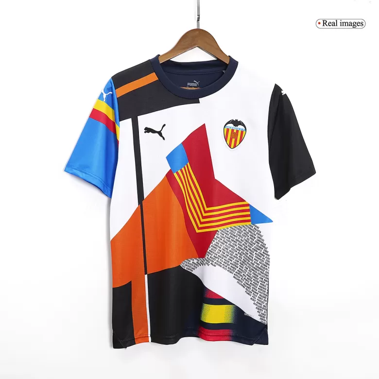 Men's Valencia "Homenaje Fan" Mashup Soccer Jersey Shirt 2023/24 - Fan Version - Pro Jersey Shop