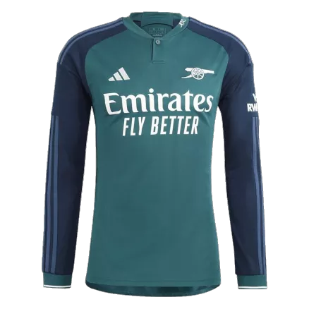 Men's Arsenal Third Away Long Sleeves Soccer Jersey Shirt 2023/24 - Fan Version - Pro Jersey Shop