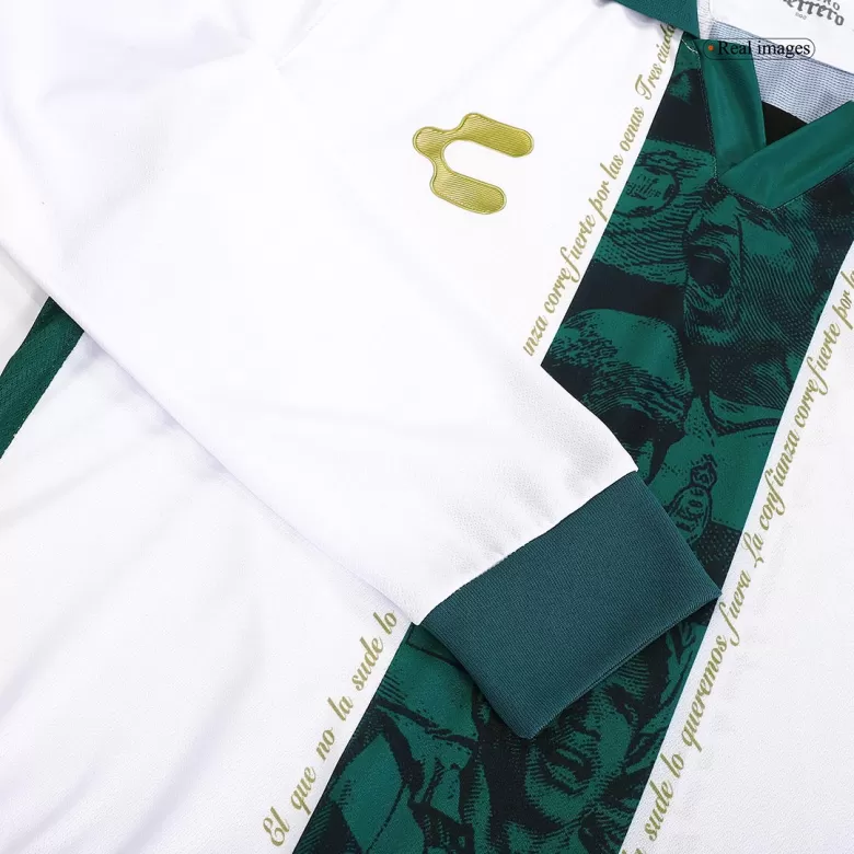 Men's Santos Laguna 40th Long Sleeves Soccer Jersey Shirt 2023/24 - Fan Version - Pro Jersey Shop