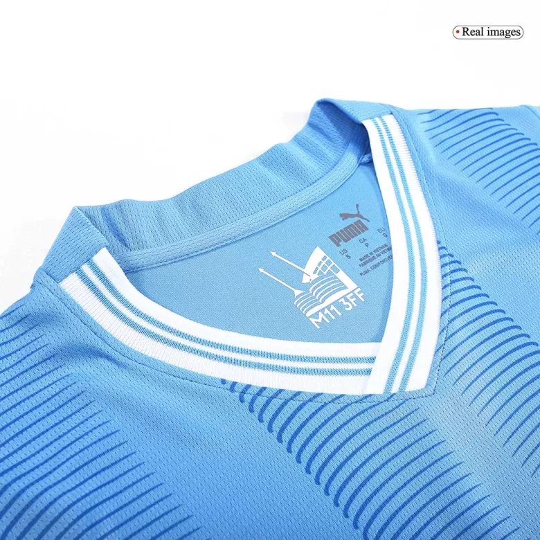 UCL Men's GVARDIOL #24 Manchester City Home Soccer Jersey Shirt 2023/24 - Fan Version - Pro Jersey Shop