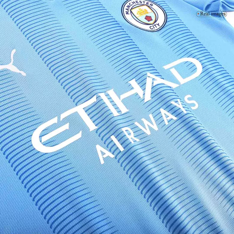 Men's Manchester City Home Soccer Jersey Shirt 2023/24 - Fan Version - Pro Jersey Shop