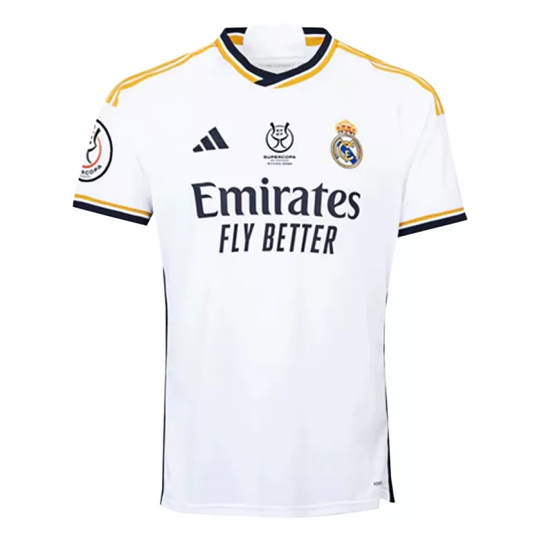 Premium Quality Men's CAMPEONES #13 Real Madrid Home Soccer Jersey Shirt 2023/24 - Fan Version - Pro Jersey Shop
