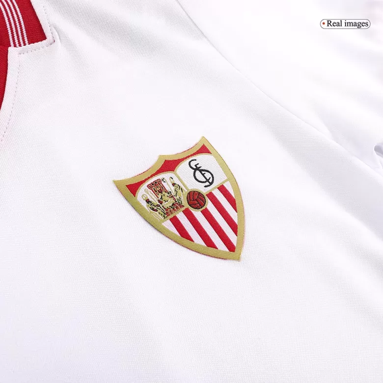 Kids Sevilla Home Soccer Jersey Kit (Jersey+Shorts) 2023/24 - Pro Jersey Shop